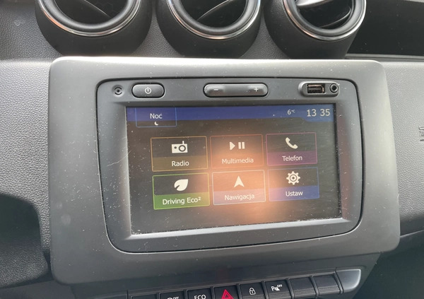 Dacia Duster cena 53900 przebieg: 108609, rok produkcji 2019 z Bardo małe 466